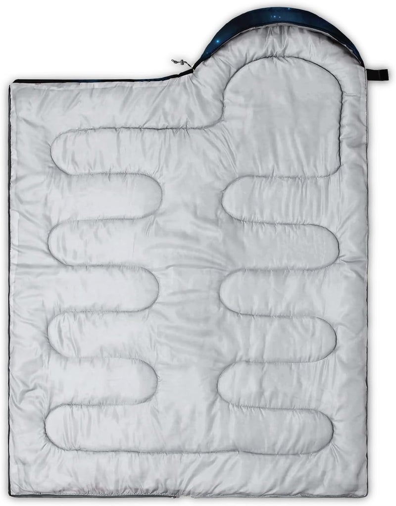 HOSIMA Dear Hunting Pattern Cold Weather Sleeping Bags for Kids Adults,Black Light Weight Waterproof Sleeping Bags for Outdoors Hiking. - Image 2